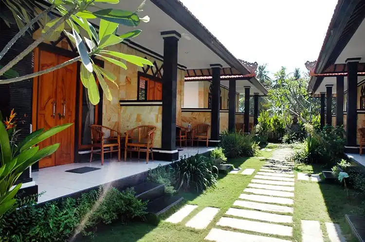 Homestay exterior view